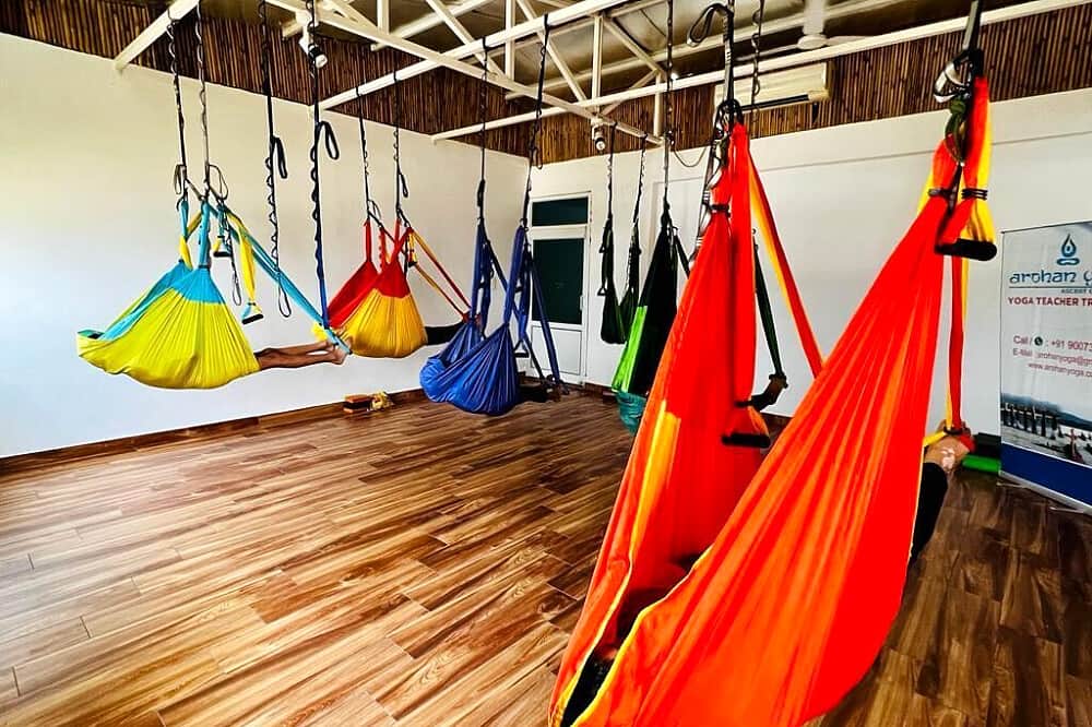 7 Day 50 Hour Aerial Yoga Teacher Training YACEP Course in India 6