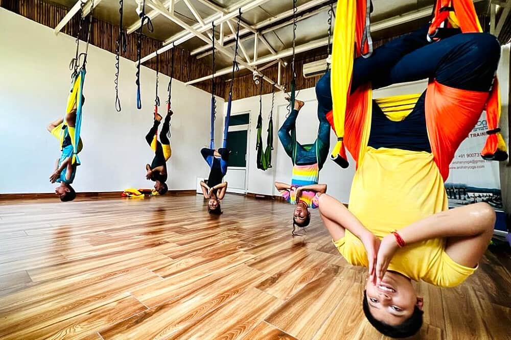 7 Day 50 Hour Aerial Yoga Teacher Training YACEP Course in India 2