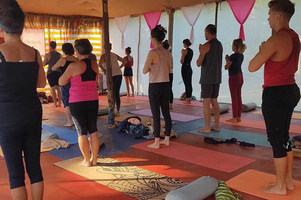 24 Day 200 Hour Yoga Teacher Training in Agonda Beach, Goa, India 1