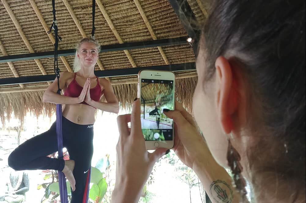 8 Day Aerial Yoga & Surf Retreat at Mondo Village, Bali 1