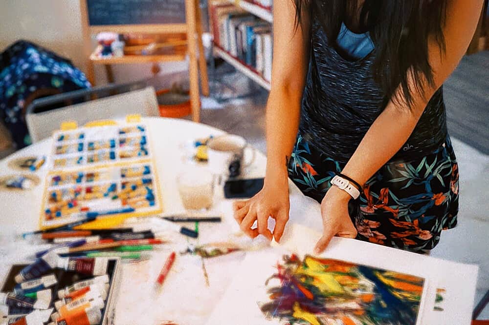 8 Day Solo Intuitive Painting Retreat in Subang Jaya, Malaysia 6