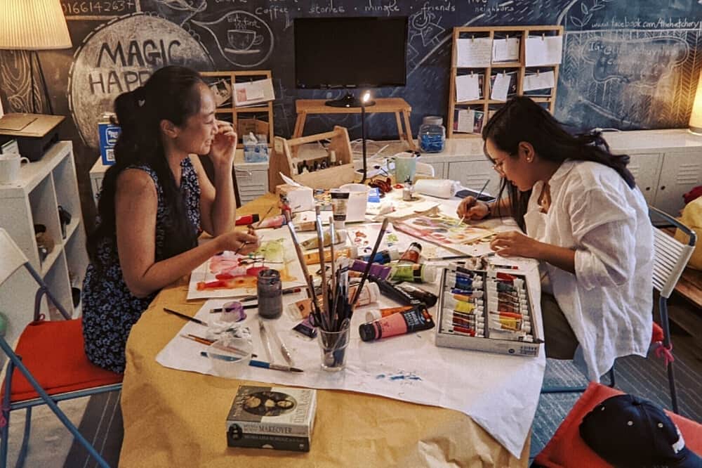 8 Day Solo Intuitive Painting Retreat in Subang Jaya, Malaysia 1