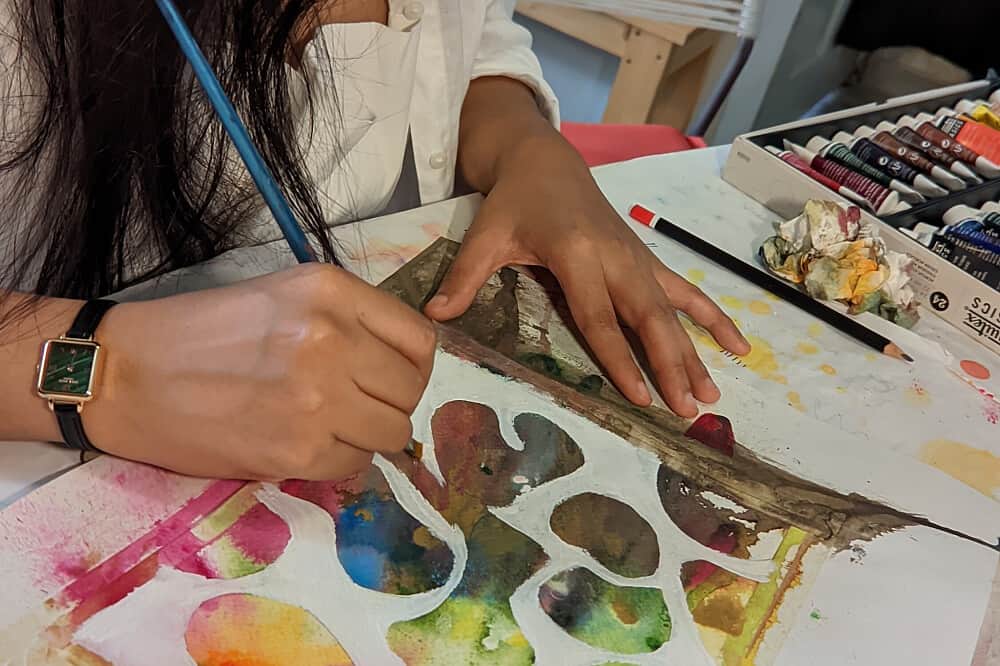 8 Day Solo Intuitive Painting Retreat in Subang Jaya, Malaysia 7