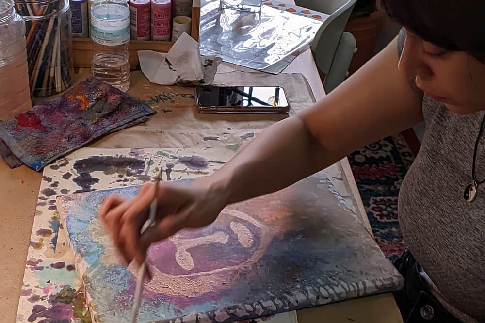 8 Day Solo Intuitive Painting Retreat in Subang Jaya, Malaysia 4