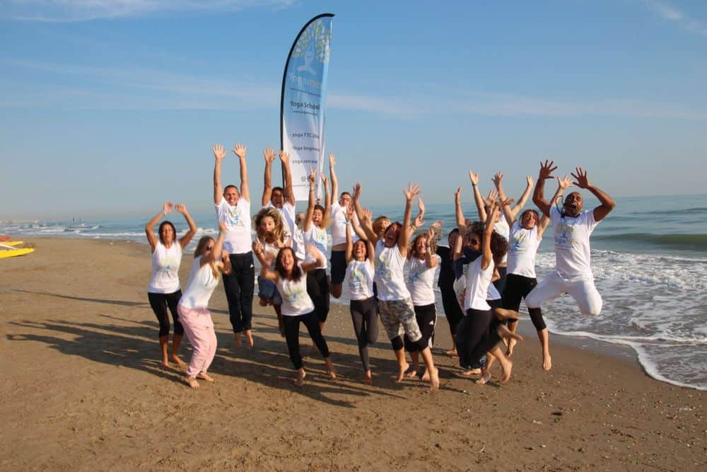 28 Day 300 Hour Beach Yoga Teacher Training in Misano, Italy 7
