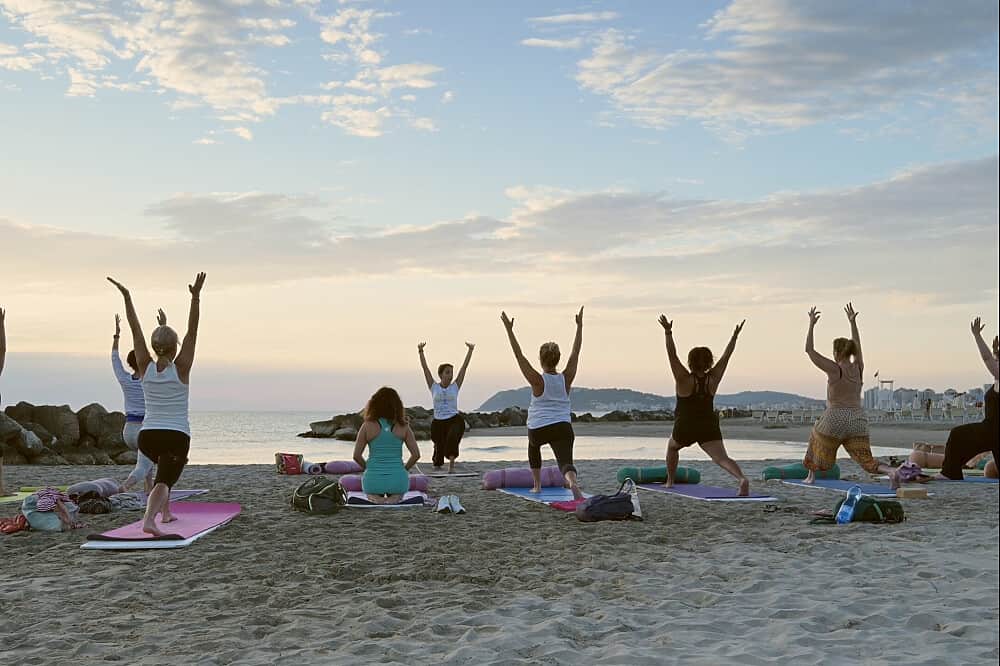 28 Day 300 Hour Beach Yoga Teacher Training in Misano, Italy 5
