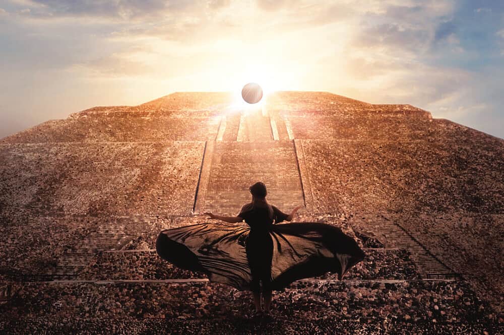 7 Day Total Solar Eclipse Quest by Metashaman Milana May, Mexico 1