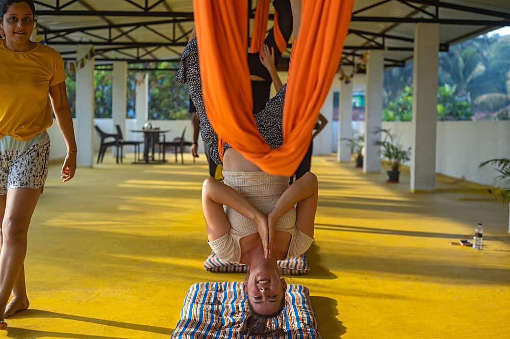 7 Day 50-Hour Aerial Yoga Teacher Training in Goa, India 2