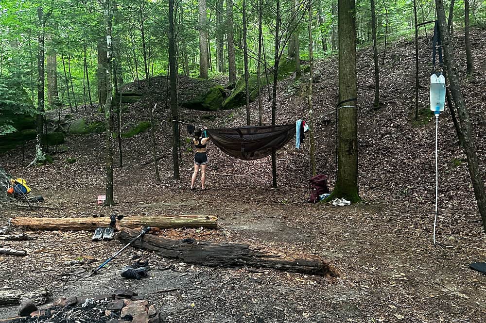 3 Day Women's Backpacking Adventure in Alabama, USA 5