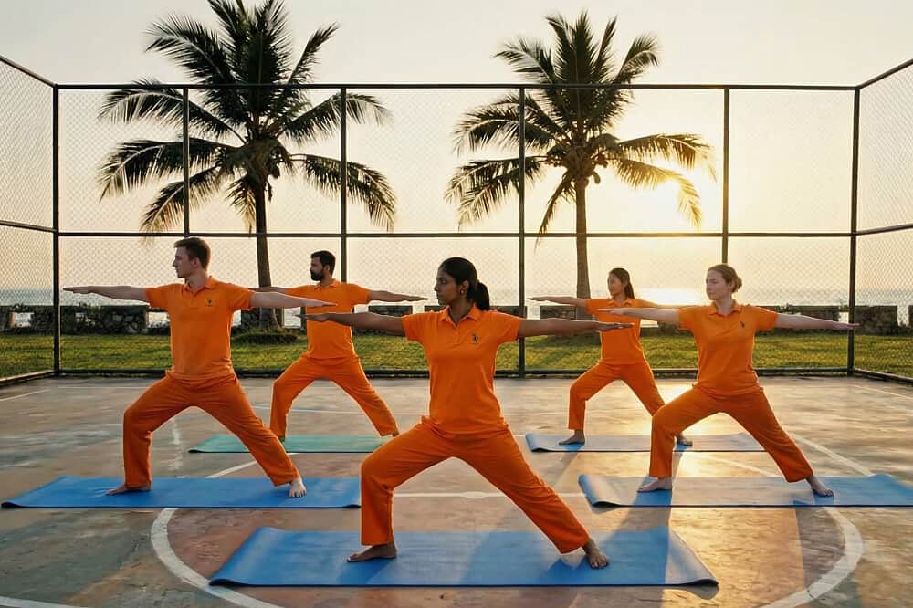 30 Day World Yoga Teacher Training WYTT - Morib Beach, Malaysia 3