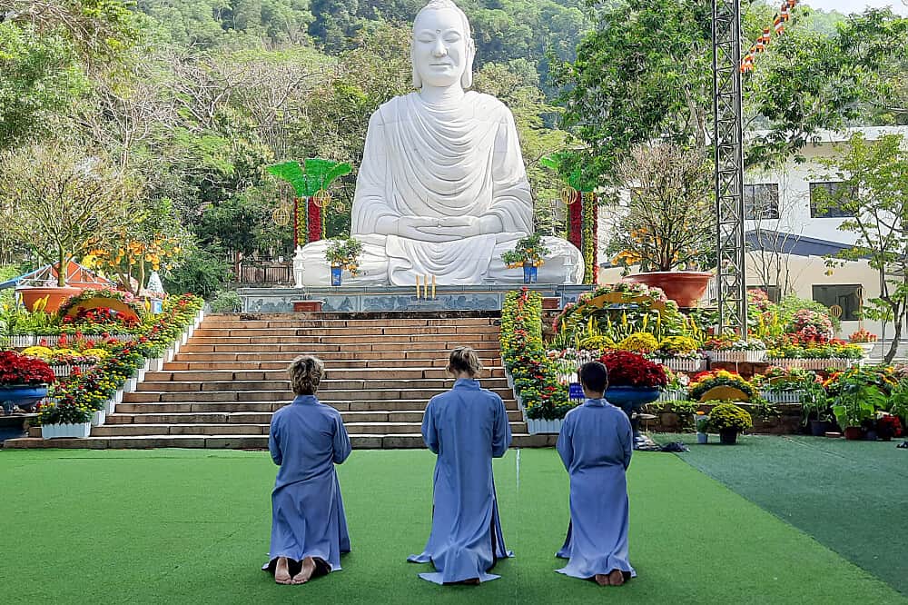 4 Day Mindfulness Meditation & Monastic Life Experience, Vietnam 1