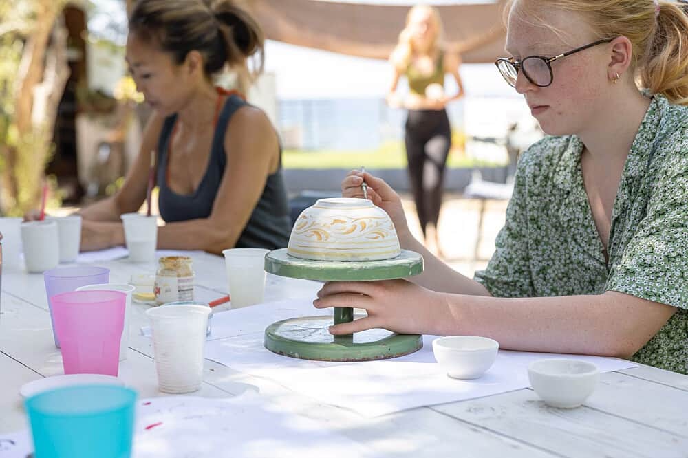 5 Day Painting on Ceramic intense Course Retreat in Italy 1