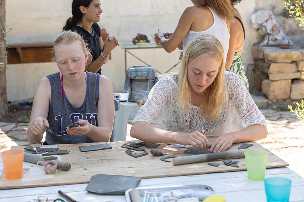 5 Day Painting on Ceramic intense Course Retreat in Italy 7