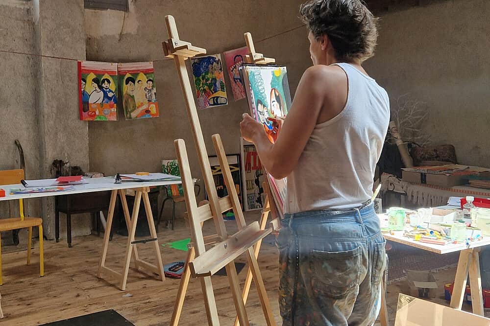 8 Day Creative Getaway with Guest Artist Rob Ryan in France 2