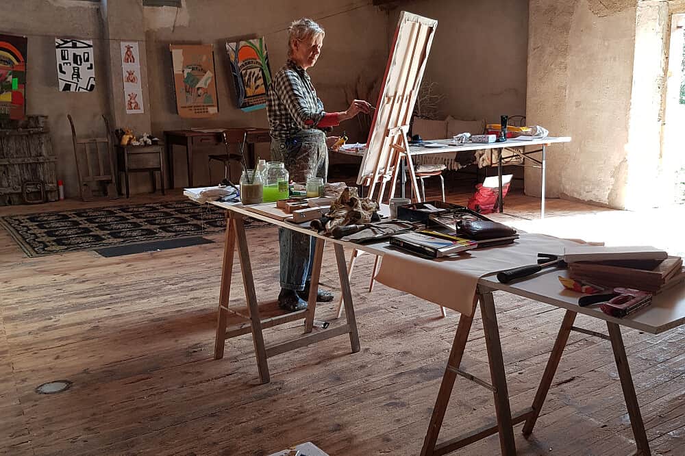 8 Day Creative Getaway with Guest Artist Rob Ryan in France 4