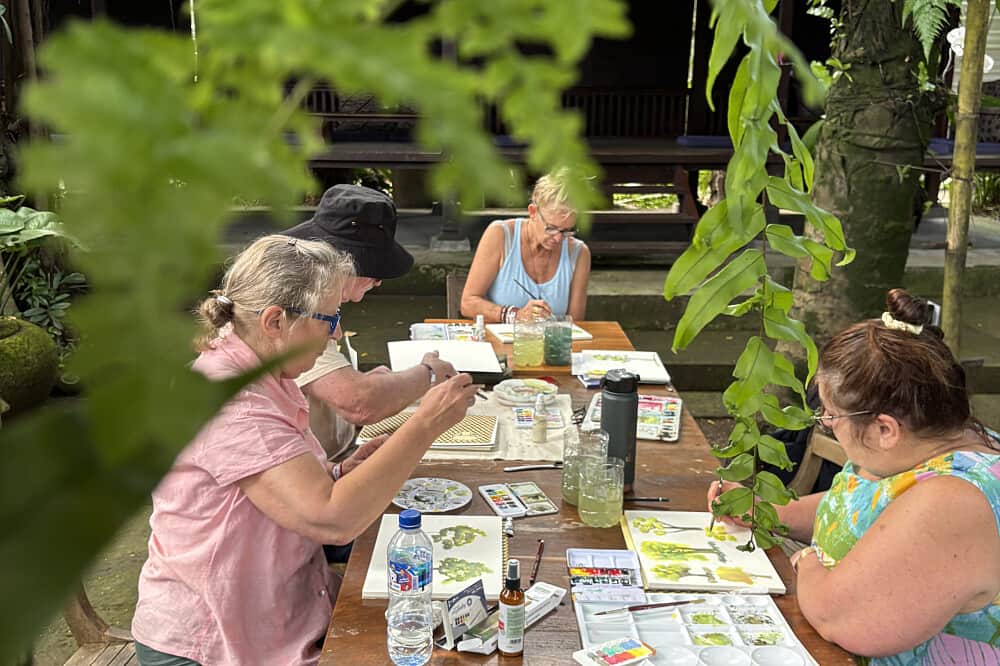 11 Day Sketching Bali: Pencil, Ink & Watercolor, Bali 1