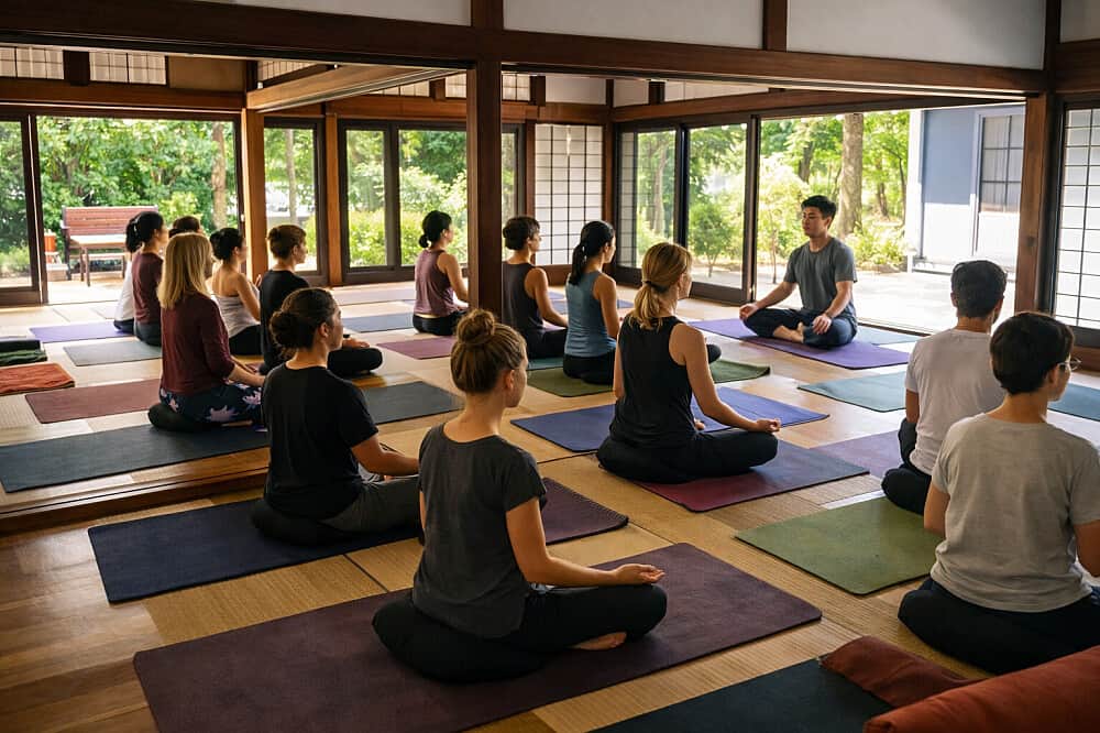 2 Day Zen Yoga & Meditation with Tea Ceremony near Tokyo, Japan 4