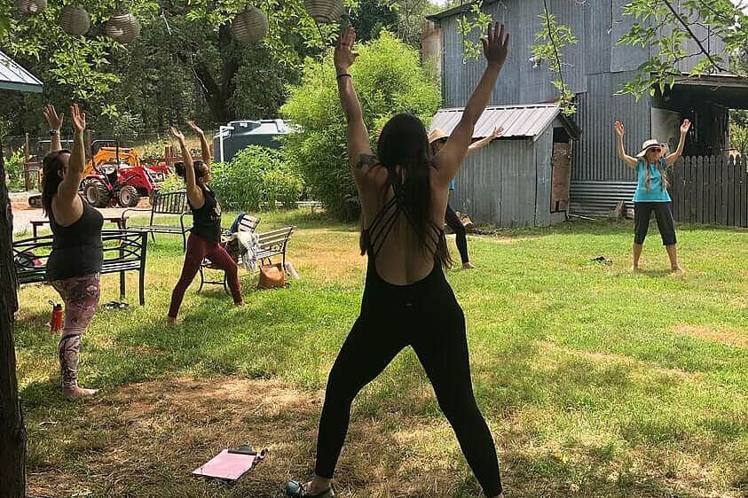 3 Day Yin Yoga Radical Peace Retreat in North San Juan, CA, USA 3