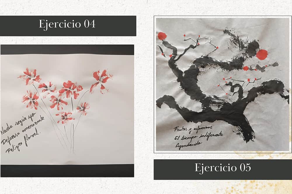 3 Day Living Ink Retreat: Sumi-e, Poetry & Soundbaths, Spain 5