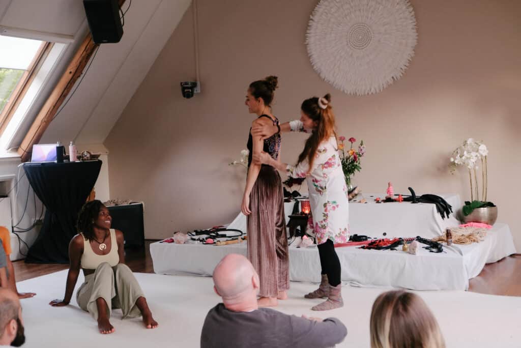 Ariane and Beatriz AKA PriestessA and QueenB 1