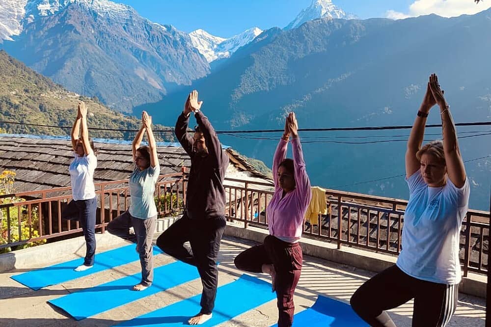 7 Day Awakening Yoga Meditation Trek in the Himalayas of Nepal