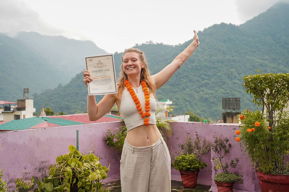 24 Day 200 Hour Hatha, Ashtanga & Vinyasa Flow YTTC in Rishikesh