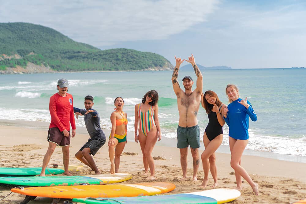 7 Day Surf, Yoga, & Art Retreat in Cam Lam, Vietnam