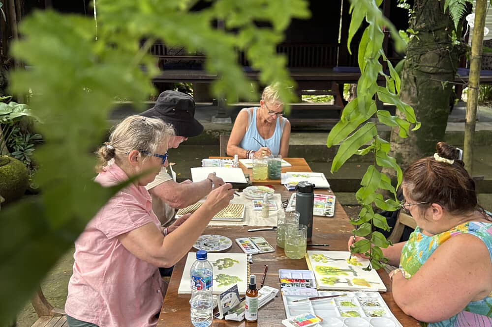 11 Day Sketching Bali: Pencil, Ink & Watercolor, Bali