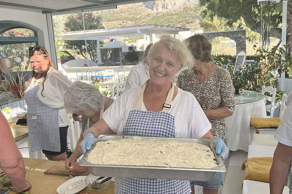 7 Day Spring Culinary Retreat in Paradise, in Amorgos, Greece