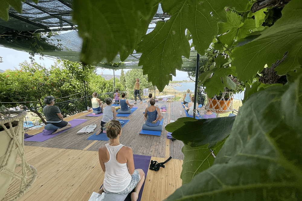 11 Day 100 Hour Yin Yoga & Sound Healing Teacher Training, Greece 6